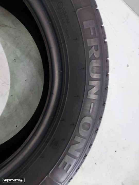 2 pneus semi novos 195-60r15 fullron - oferta dos portes