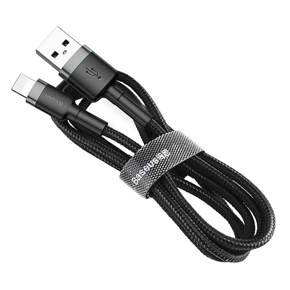 Wytrzymały kabel w oplocie do iPhone USB - Lightning QC3.0 2.4A 1m