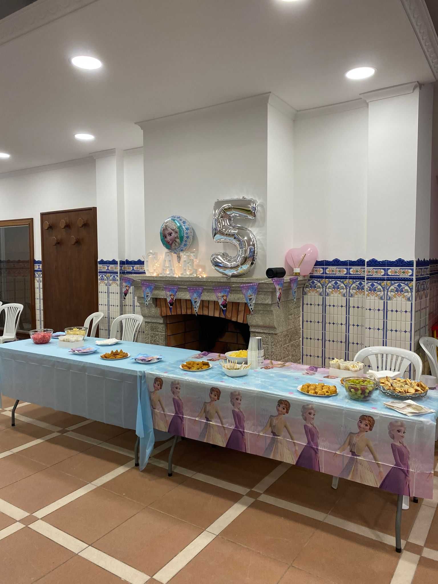 Espaço, salão, sala para festas e eventos