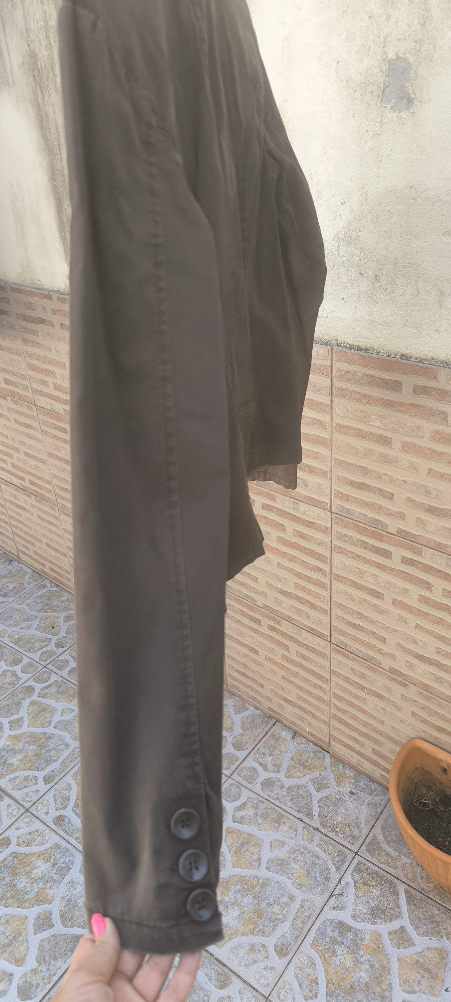 Blazer tecido Bershka