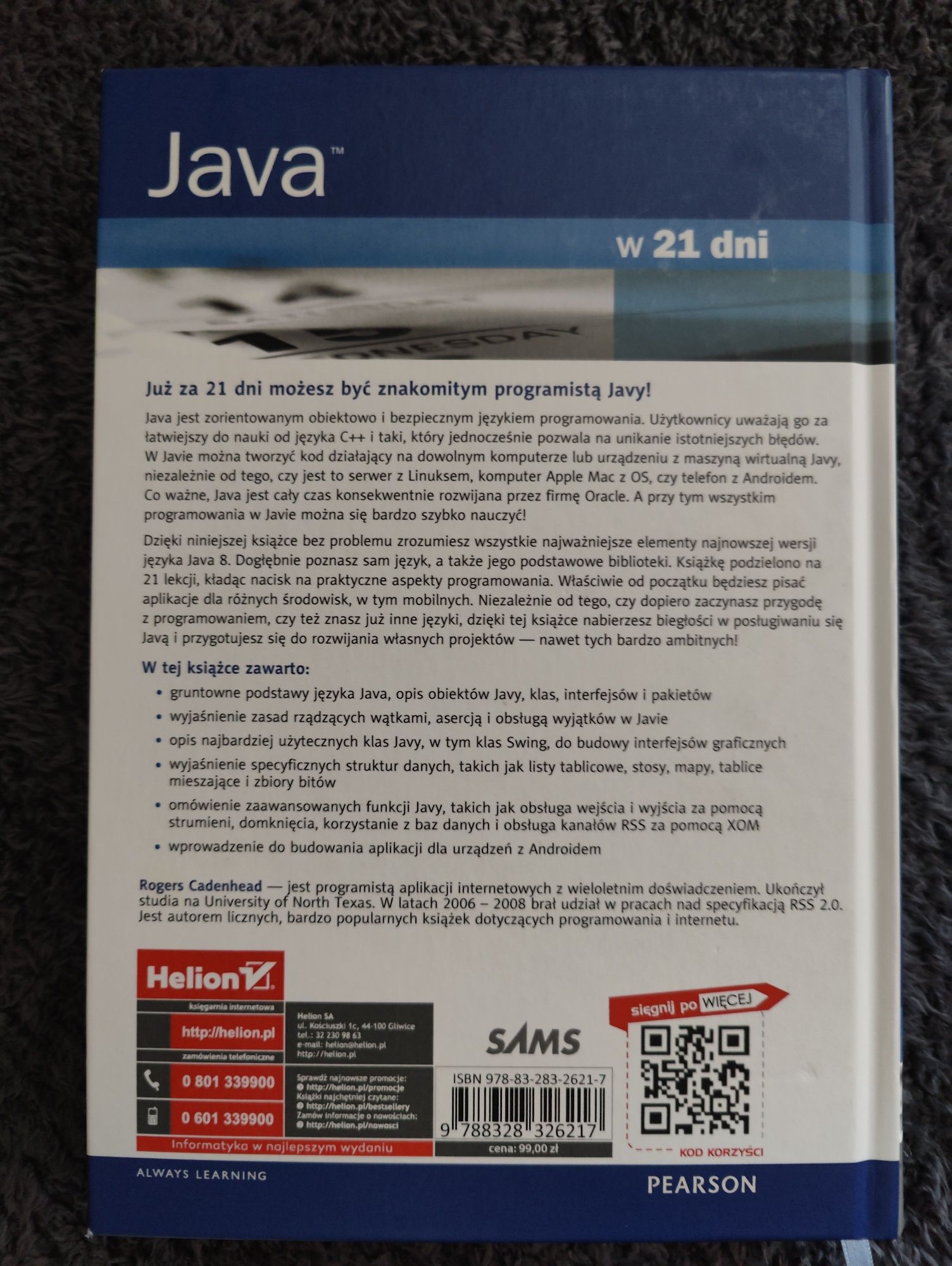 R. Cadenhead "Java w 21 dni" Helion wydanie VII