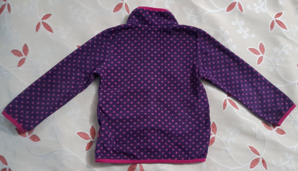 Casaco polar roxo