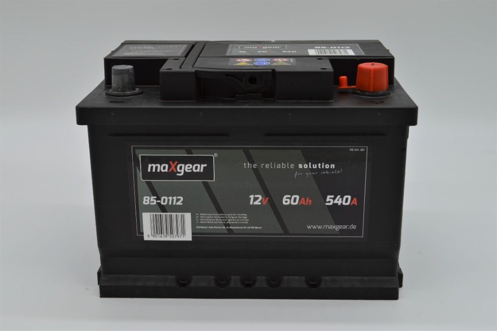 Nowy AKUMULATOR 12V 60AH 540A L- Maxgear (Bosch) 2 lata gwarancji KRAK