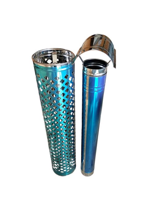 Piec 24kw osłona komina, przejścia burtowe, waż,do balii ogrodowej