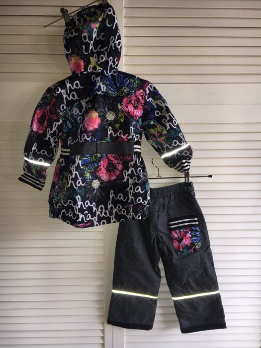 Курка штани комбінезон весняний демісезон Deux par Deux від 1,5 роки