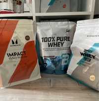 Протеин MyProtein Impact Whey 2.5кг, 5кг, Biotech Pure Whey Оригінал