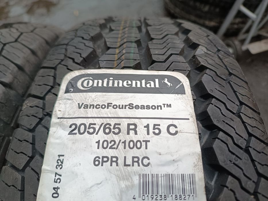 Nowe opony całoroczne 205/65/15C Continental 2017 rok Wzmacniane