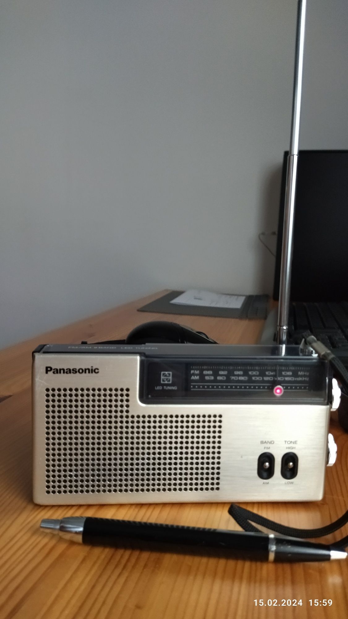 Panasonic rf-527 radio antyk idealne 1978 rok made in Japan