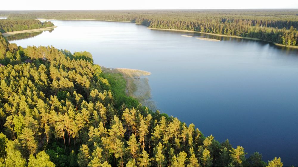 Dzialka z pozwoleniem na budowe, Szczebra okolice Augustowa