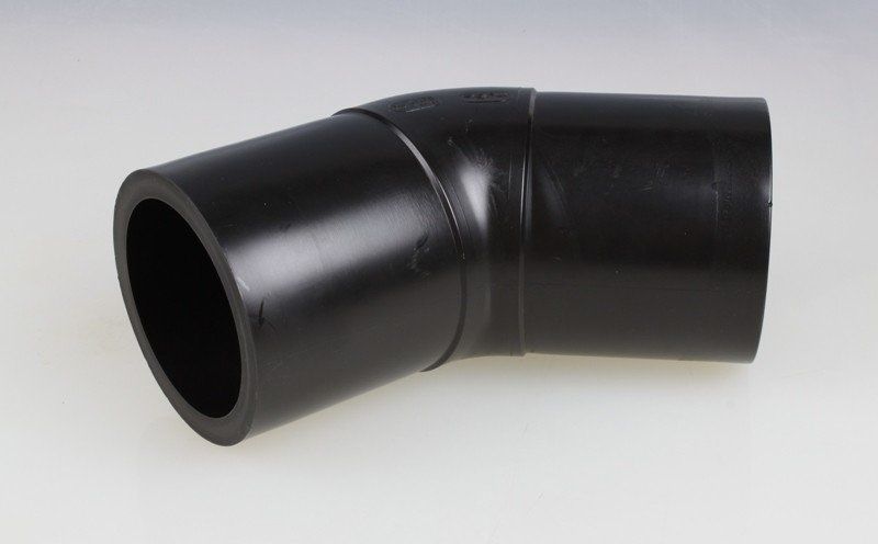 Kolano 45 stopni PE100 SDR17 DN160 SIMONA doczołowe PEHD