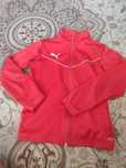 Bluza adidas czerwona r.140 cm