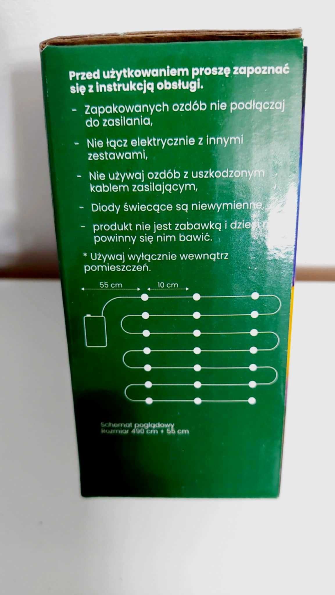 NOWE jumi lampki 50 led kulki