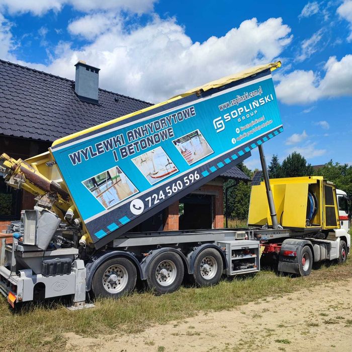 Wylewki posadzki anhydrytowe Knauf Pianobeton Styrobeton Tynki