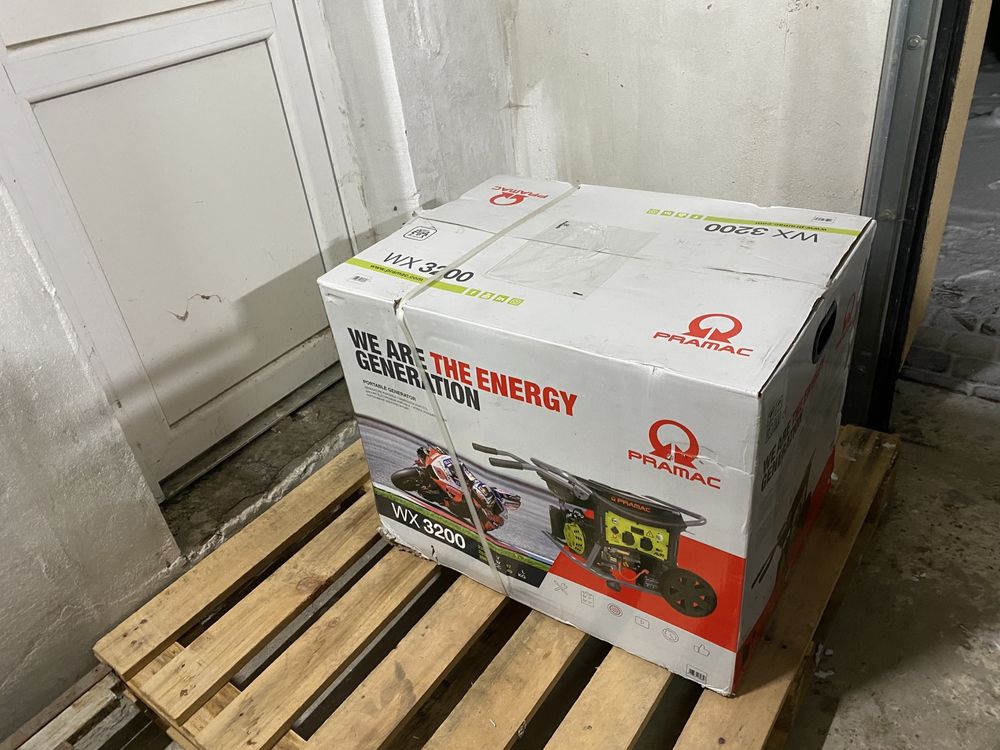 Бензиновий генератор Pramac WX3200. Новий. Оригінал