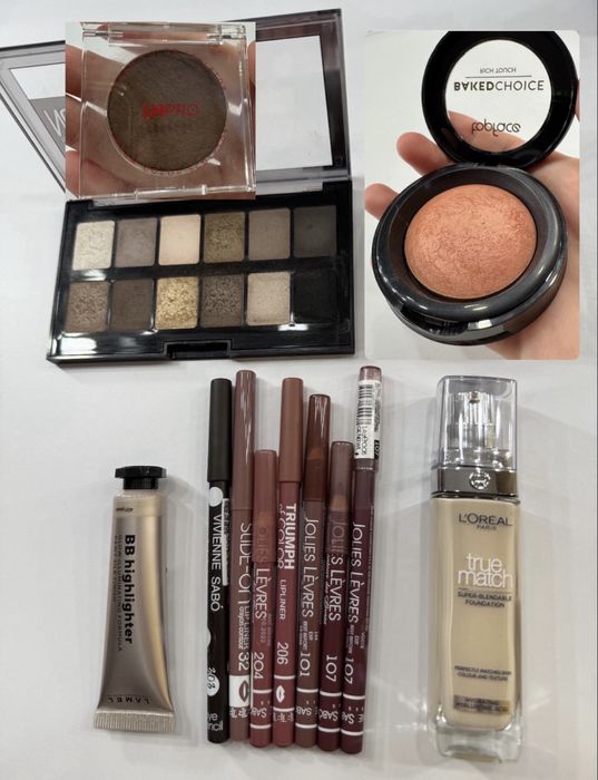 Косметика loreal maybelline lamel topface