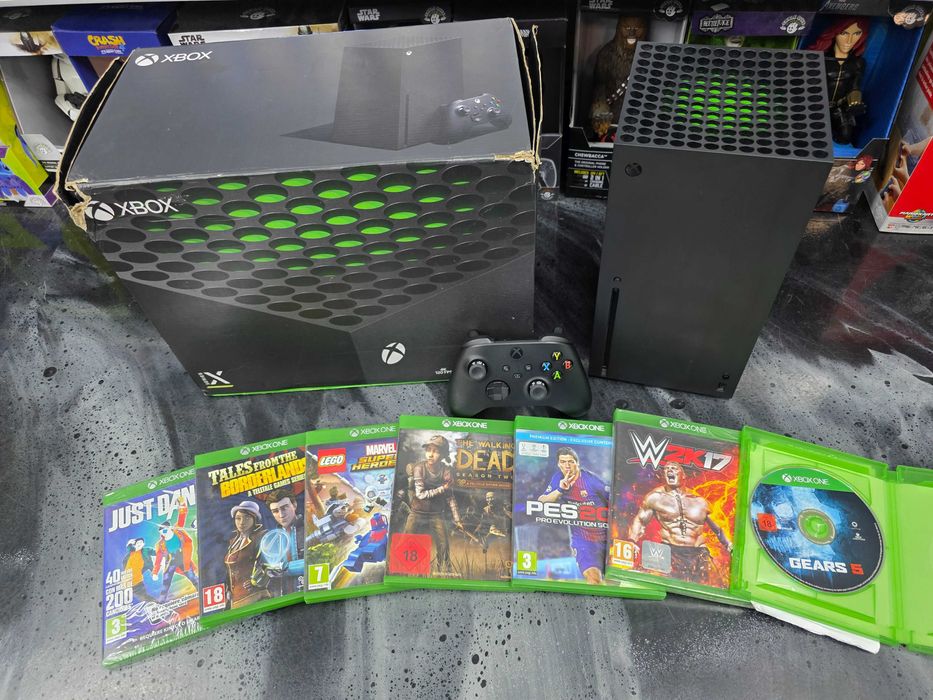 Konsola Xbox Series X 1TB z napędem 7 gier + Gwar 12 mc SKLEP ZAMIANA