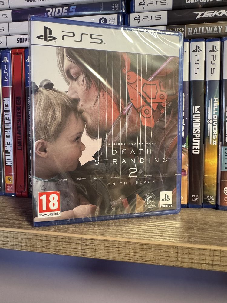 Офіційні диски Death Stranding 2 On The Beach (PS5)