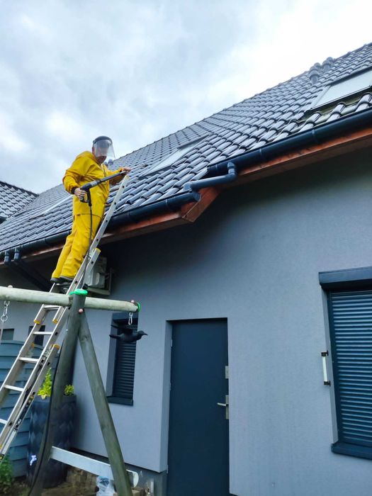 MYCIE - MALOWANIE -IMPREGNACJA dachów,elewacji i polbruku.