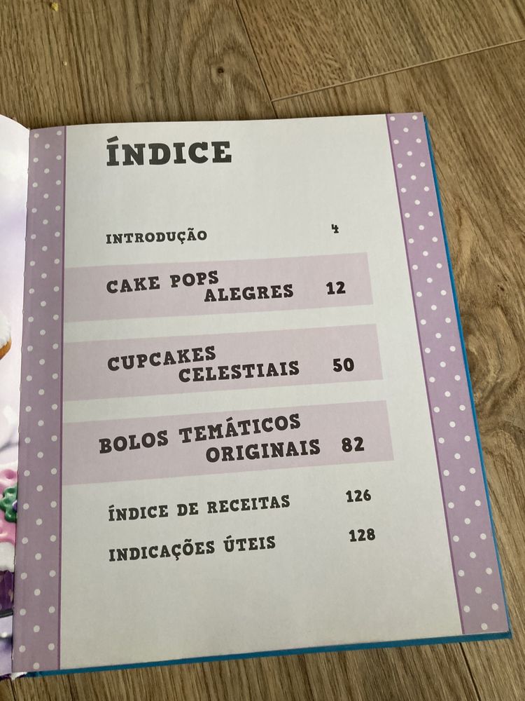 Livro de receitas bolos