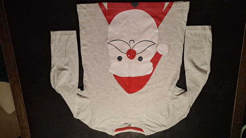 Nowa koszulka z długim rękawem Mikolaj r.122