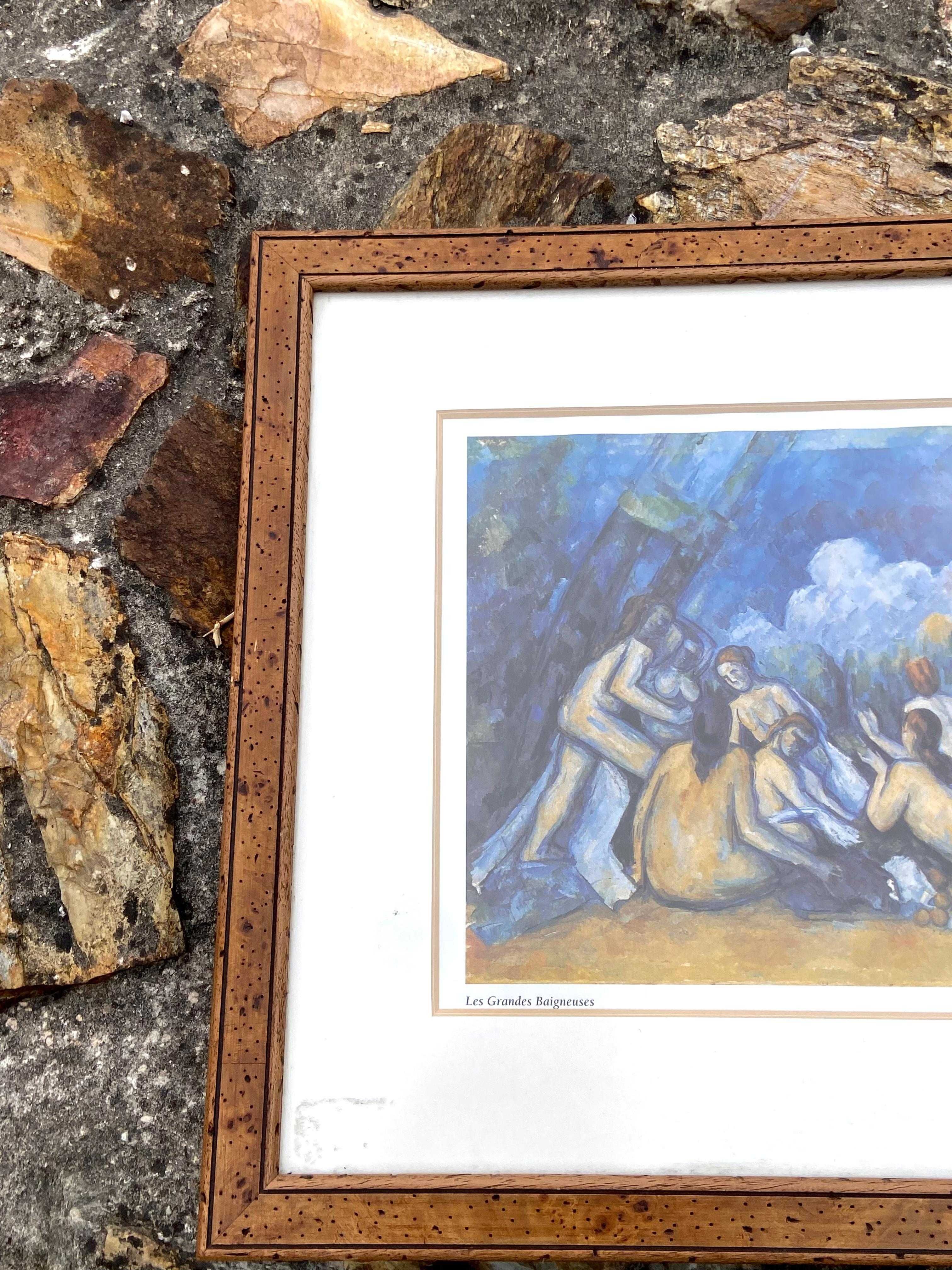 2 Impressões Paul Cézanne Emolduradas