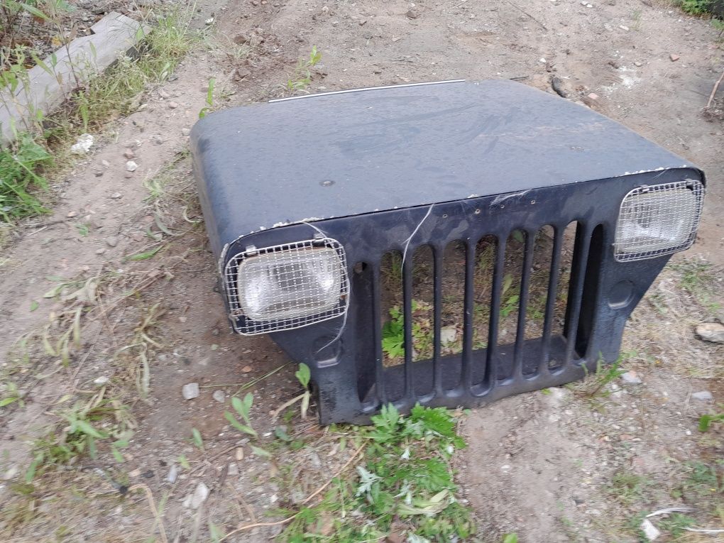 Jeep Mahindra, willys, wrangler maska atrapa grill drzwi