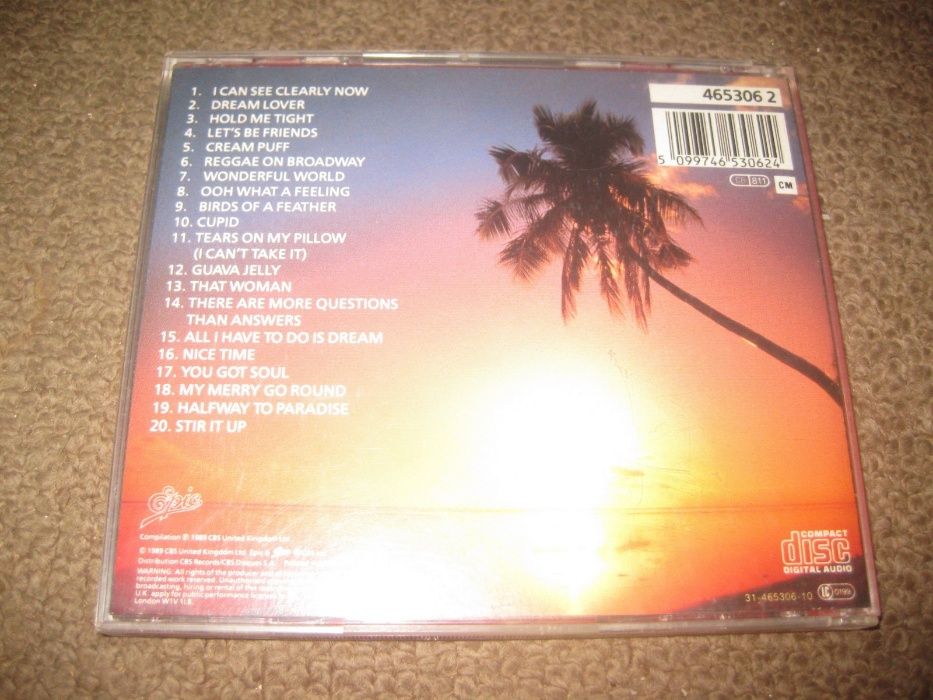 CD "I Can See Clearly Now: Johnny Nash`s Greatest Hits" Portes Grátis!