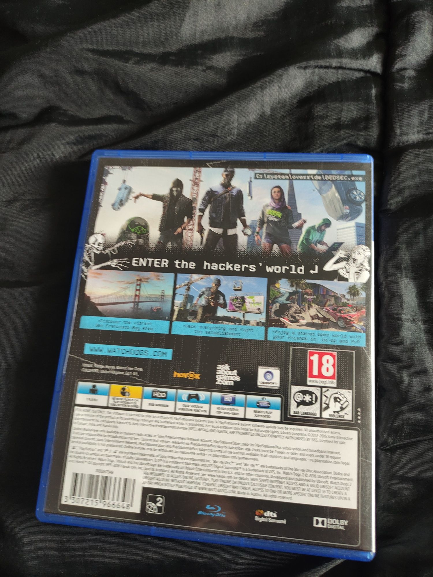 Watch Dogs2 / Watch Dogs Ps4