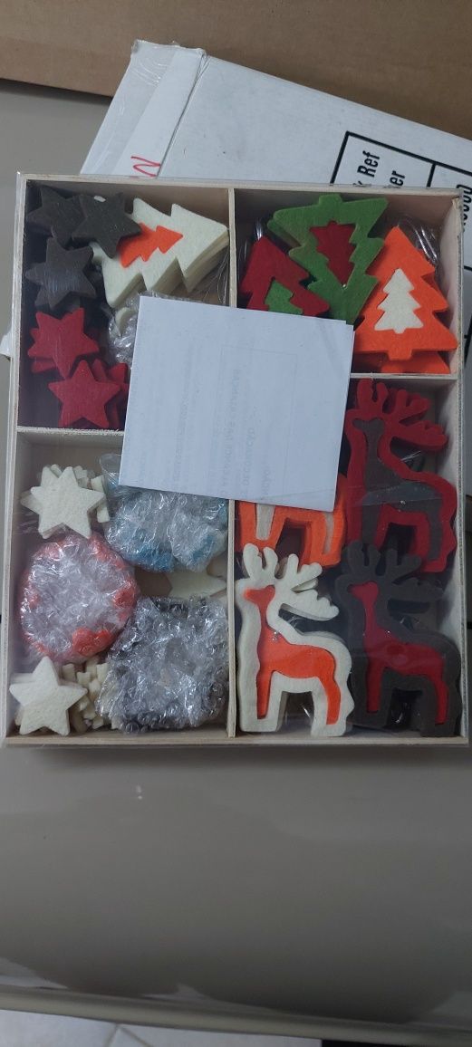 Figuras em espuma para natal