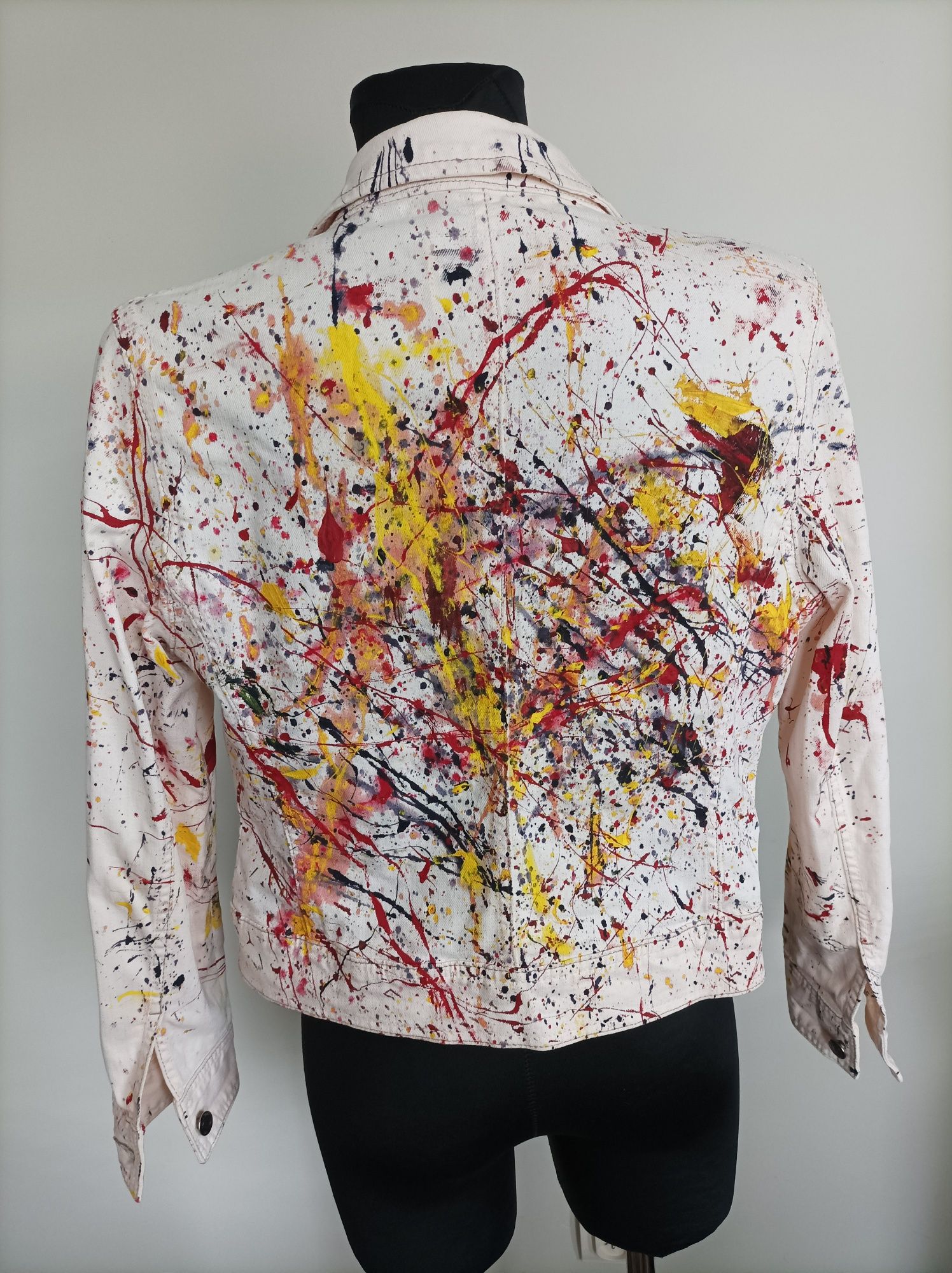 J.Pollock custom kurtka jeansowa