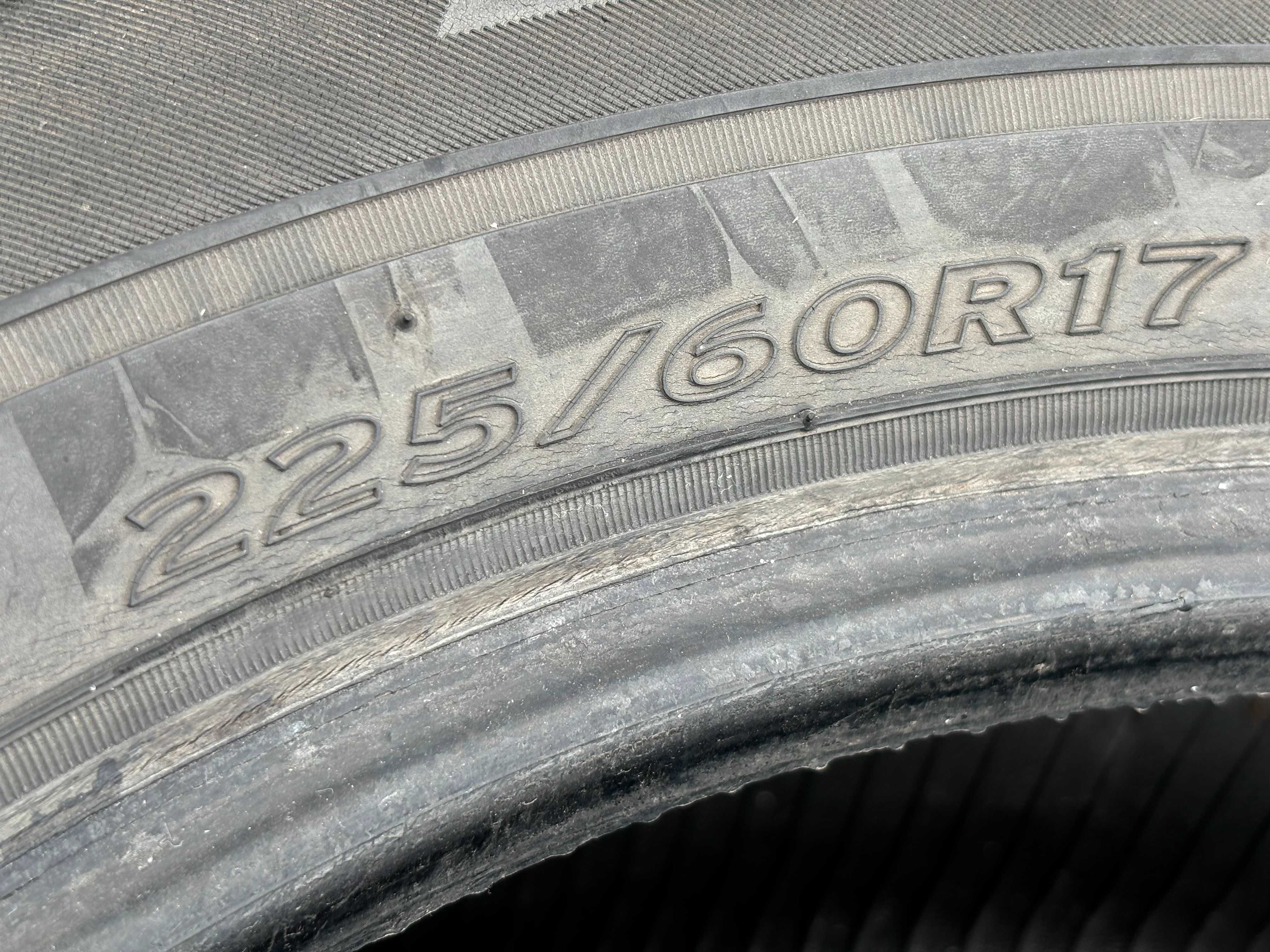 225-60-R17 HANKOOK OPTIMO 4штуки комплект летней резины GERMANY 2022