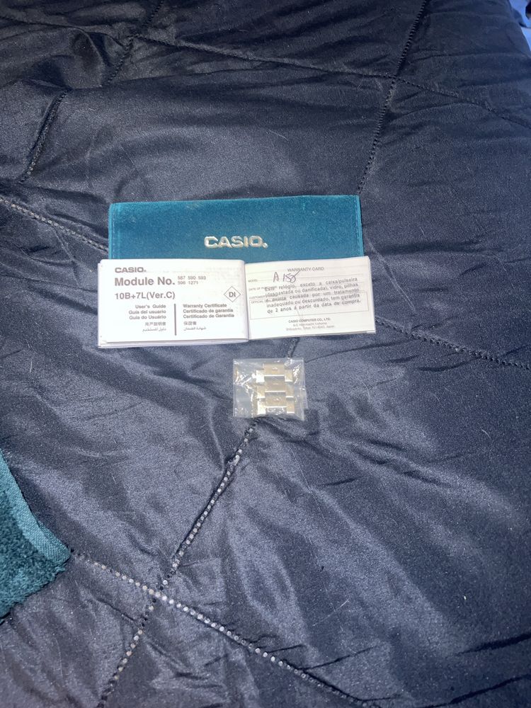 Relogio casio digital prateado