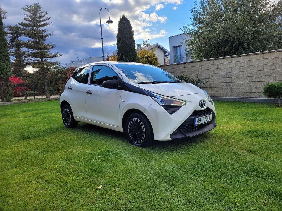 Toyota Aygo SALON POLSKA 1 wł. Klima LED NAVI KAMERA Cofania Bezwypadkowy !