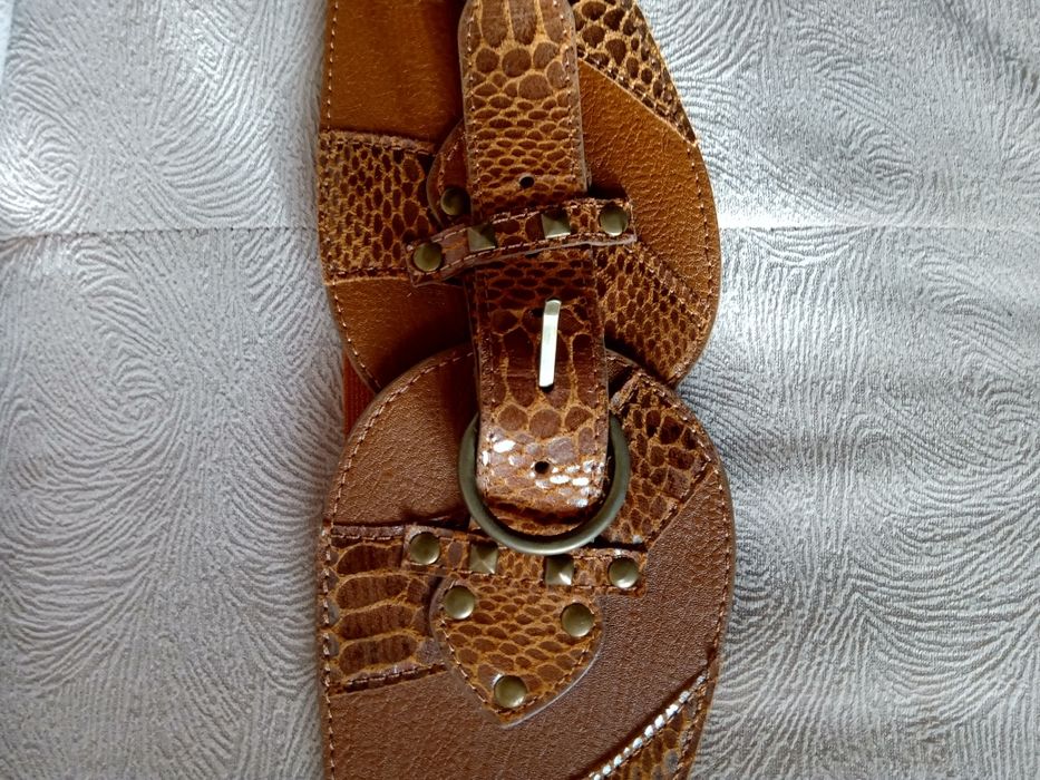 Пояс широкий  женский , стильный тильный