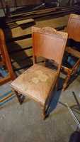 Krzesła drewniane cena za 4 szt! Pięknie Rzeźbione