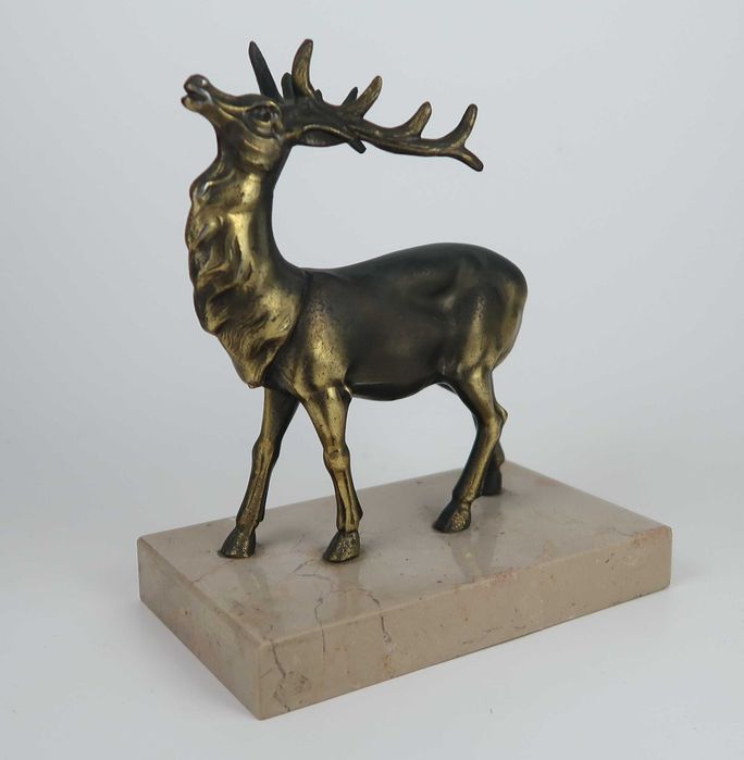 Veado - Escultura Art Deco