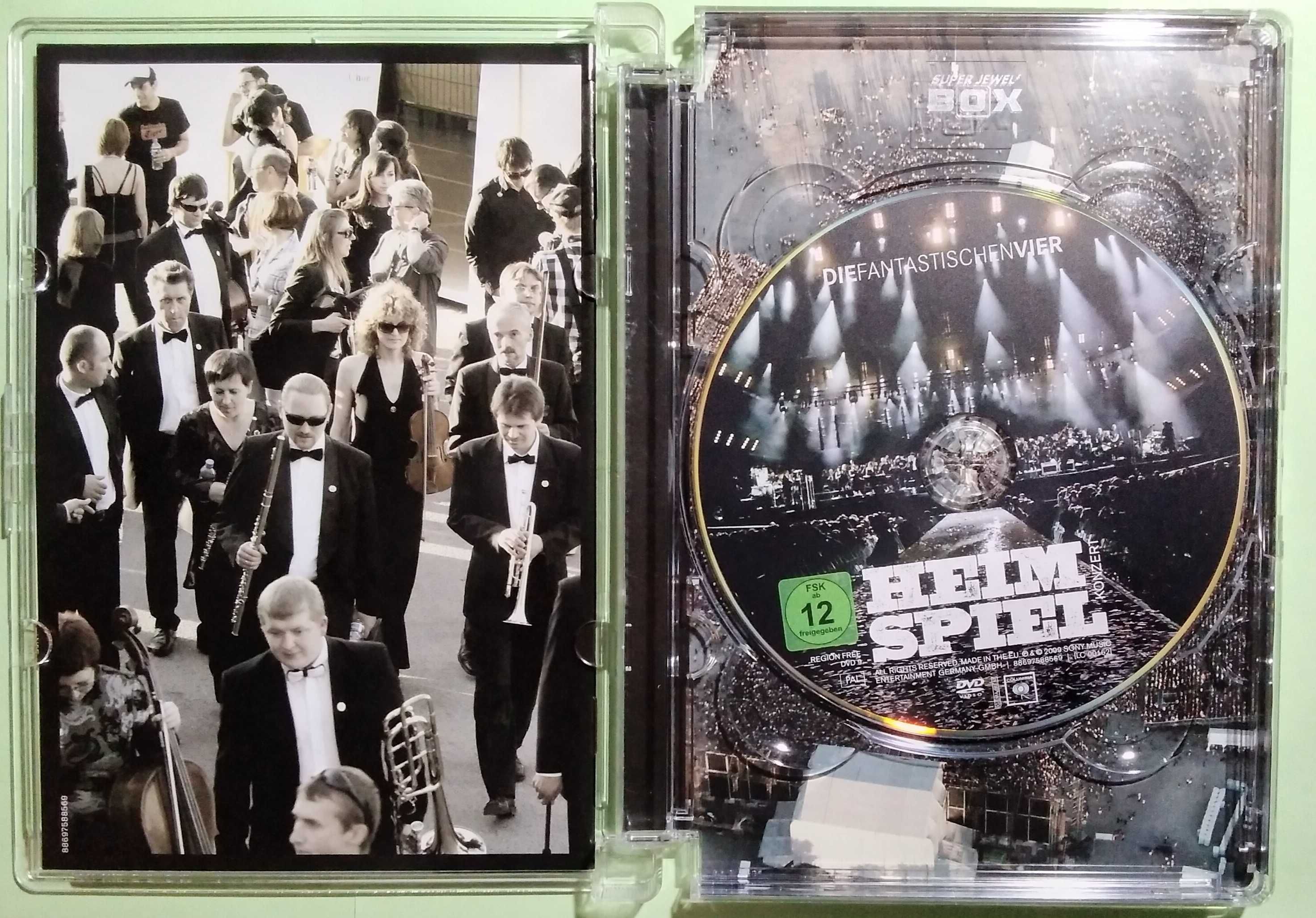 Die Fantastischen Vier - Heimspiel DVD unikat