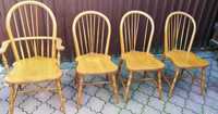 Krzesła drewniane bonanza toczone amerykańskie krzesło fotel Windsor