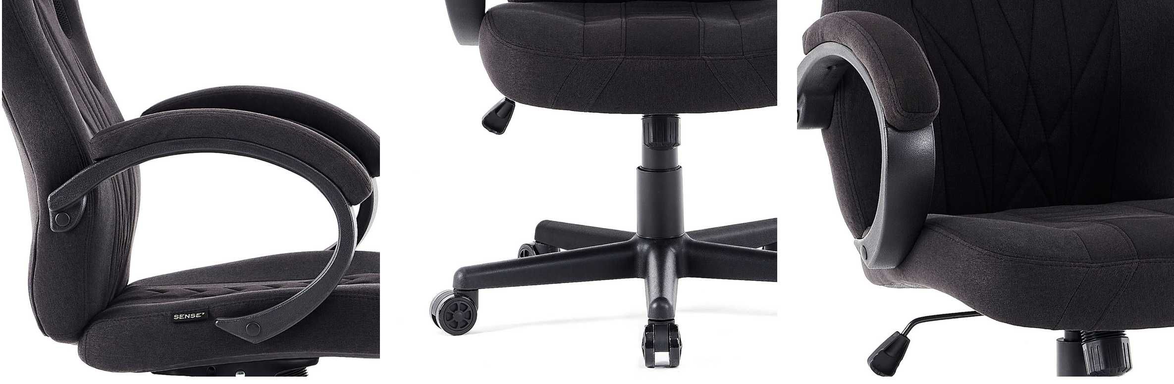 Геймерське крісло тканина Sense7 Игровое геймерское кресло ткань