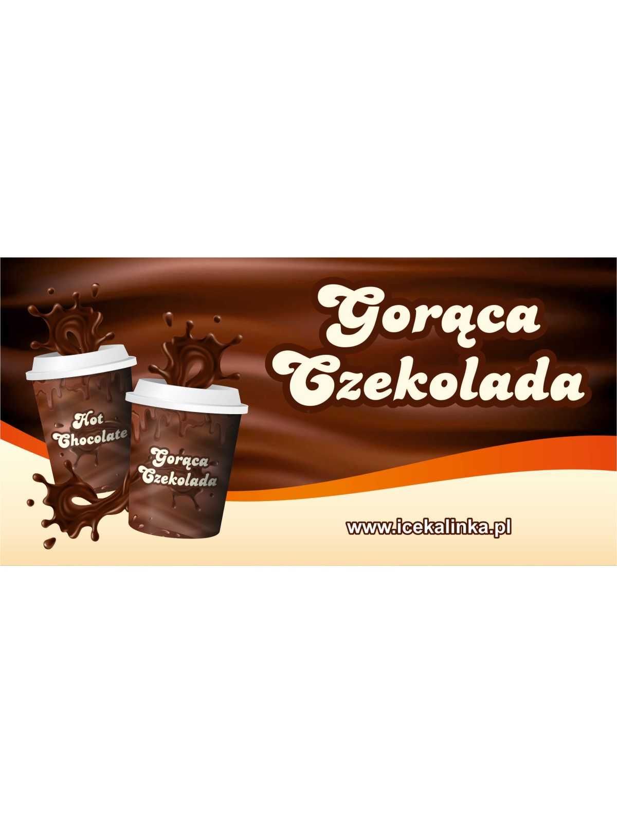 Kubki papierowe do gorącej czekolady HOT CHOCOLATE – 250ml – 100 szt.