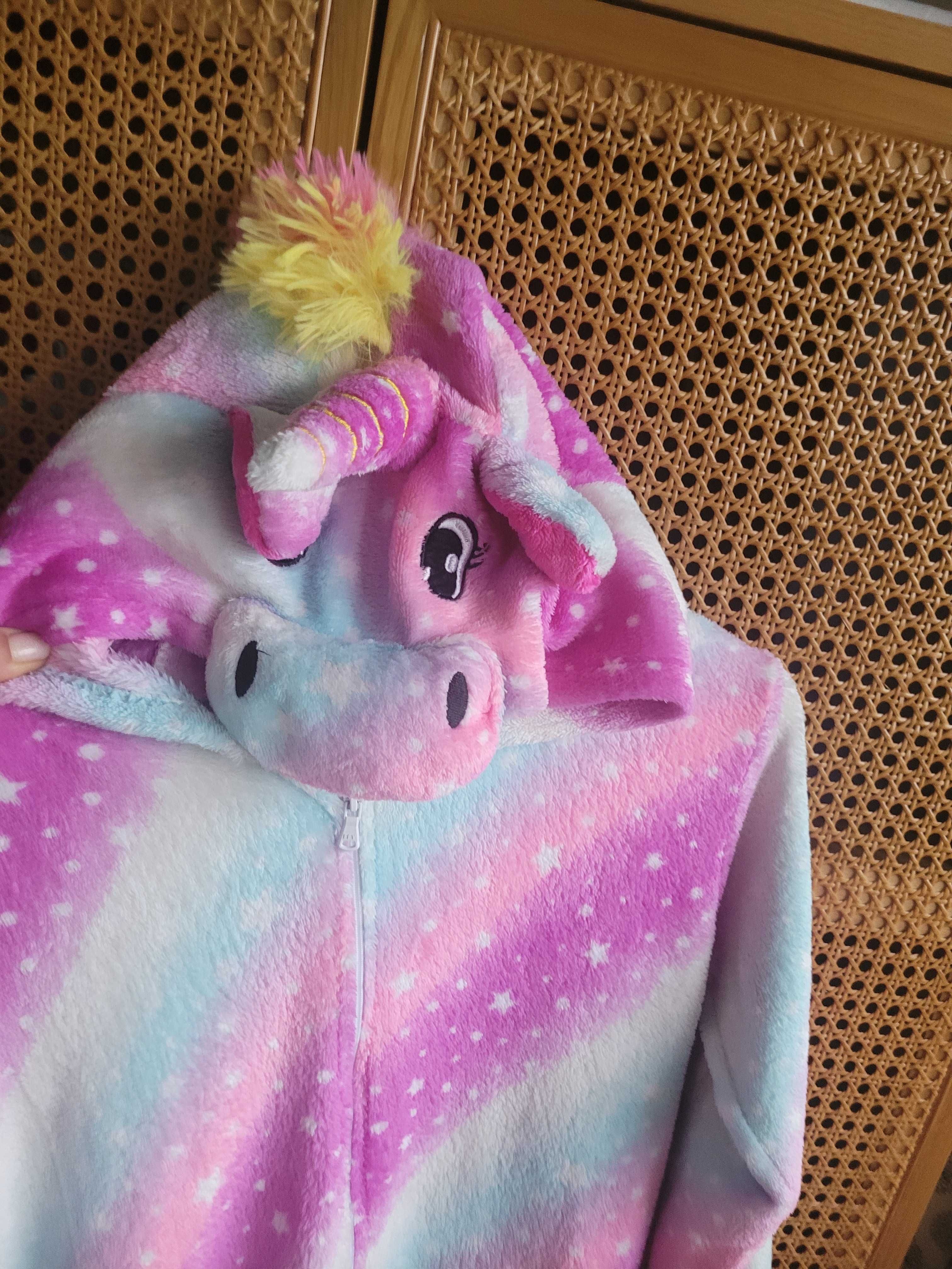 Pizama unicorn kombinezon przebranie