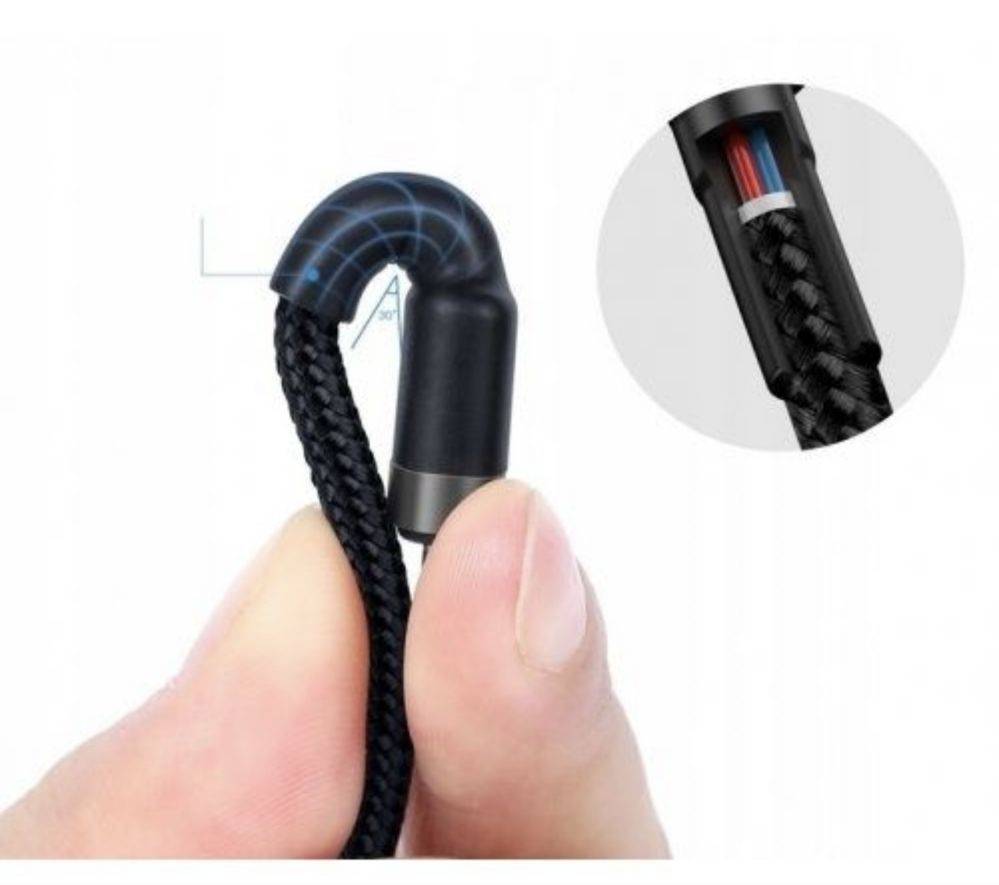 Кабель з чипом Baseus Type-C to Type-C PD60W / 200см Швидка Зарядка