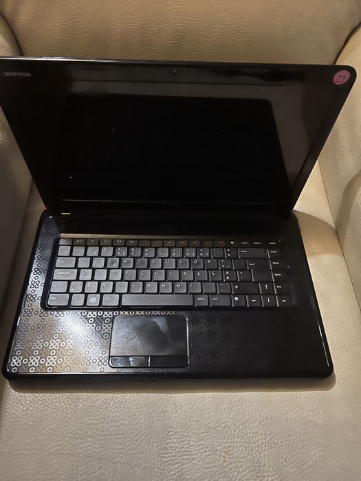 Portatil dell com carregador beteria viciada