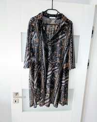 Wzorzysta sukienka oversize m 38 Reserved