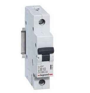 Wyłącznik nadprądowy Legrand 1P B 10A 6kA AC S301 RX3 2szt