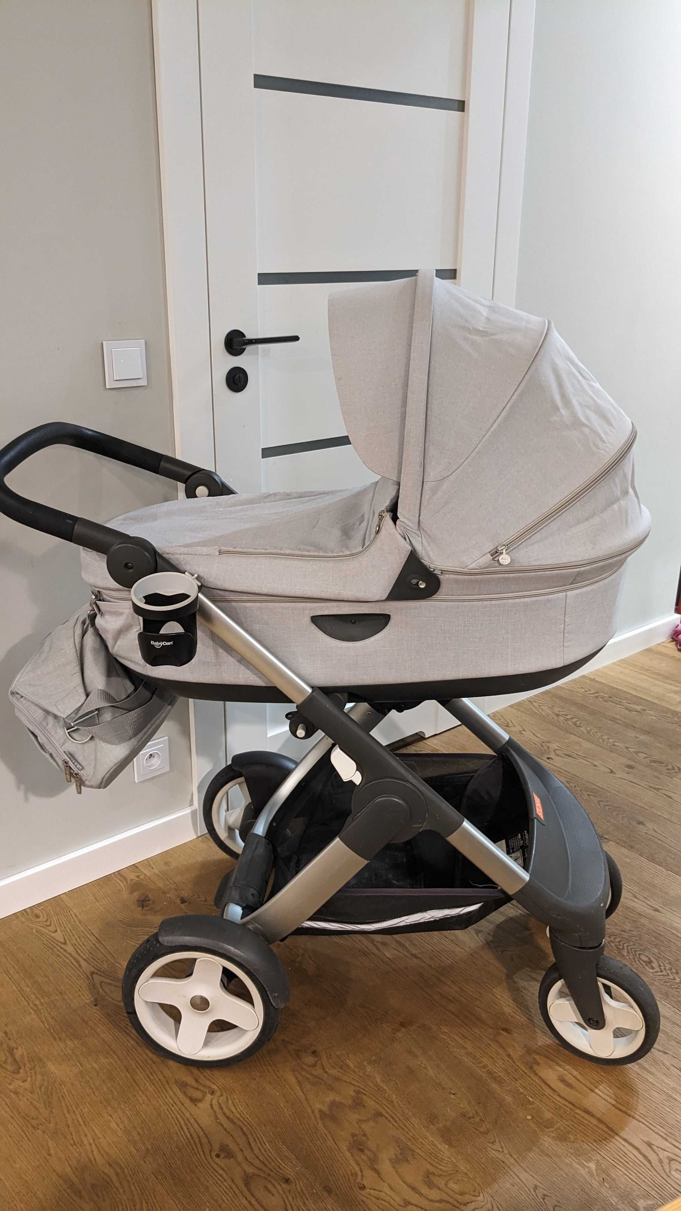 Wózek Stokke Trailz 2w1 + akcesoria