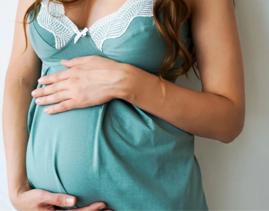 Сорочка і халат для годування Мамин Дім розмір М