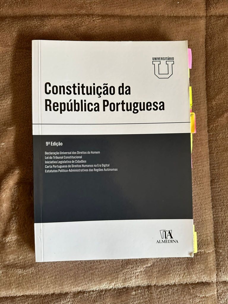 Livro Constituição da República Portuguesa