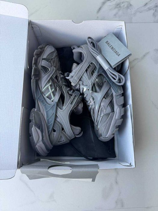 Мужские кроссовки Balenciaga Track 2 Trainer Grey. Размеры 40-45