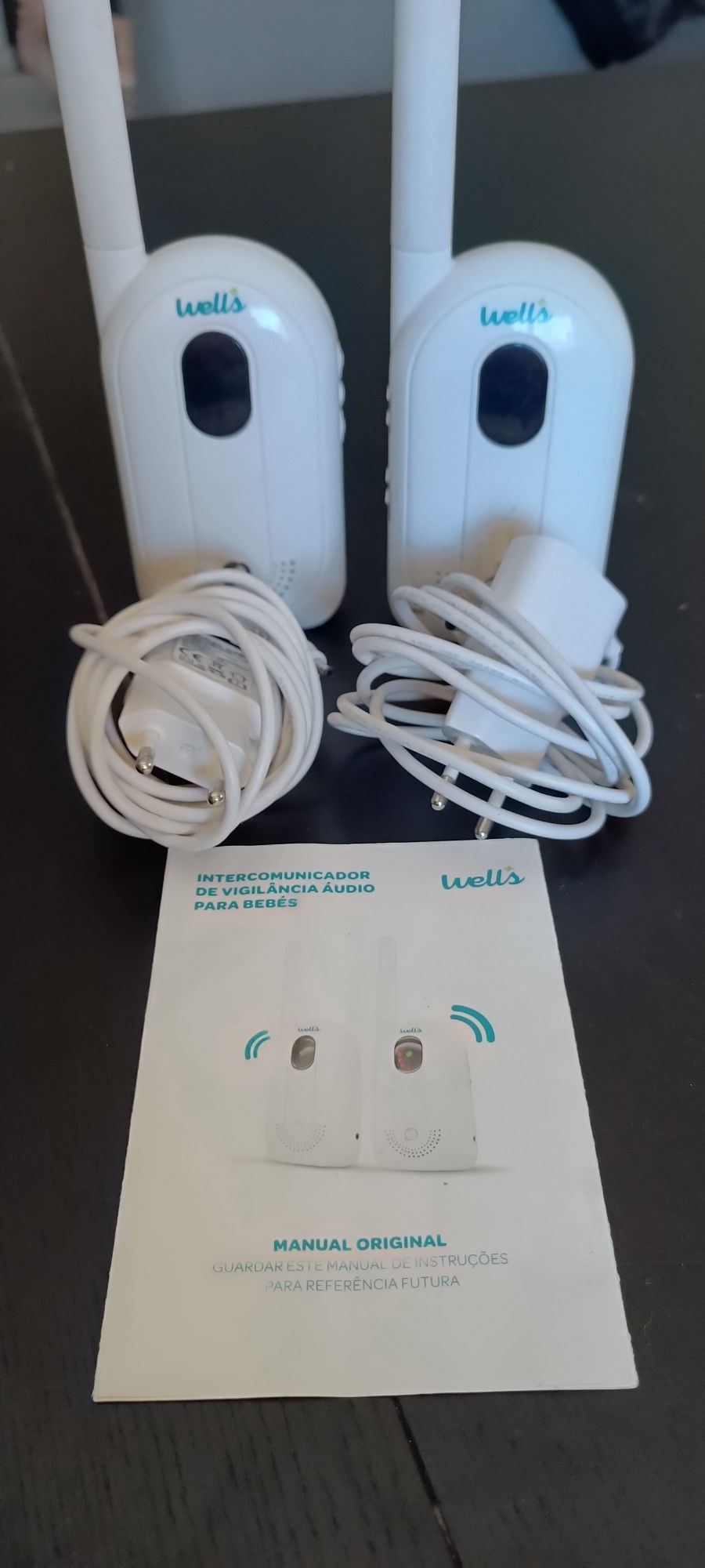 Intercomunicador de Vigilância Áudio para Bebés da Wells